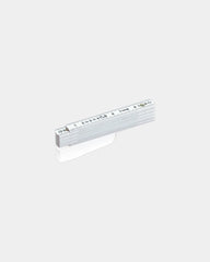 Promotional fiberglass folding meter 1m - White