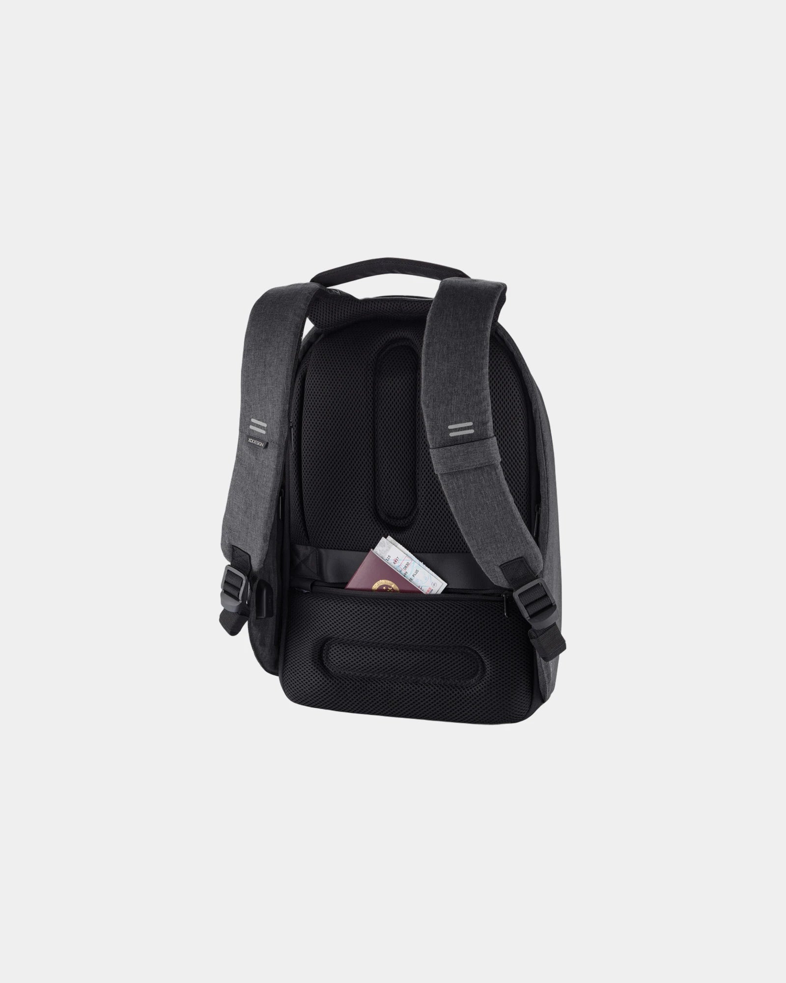 Custom anti-theft rPET backpack Bobby Hero - 6
