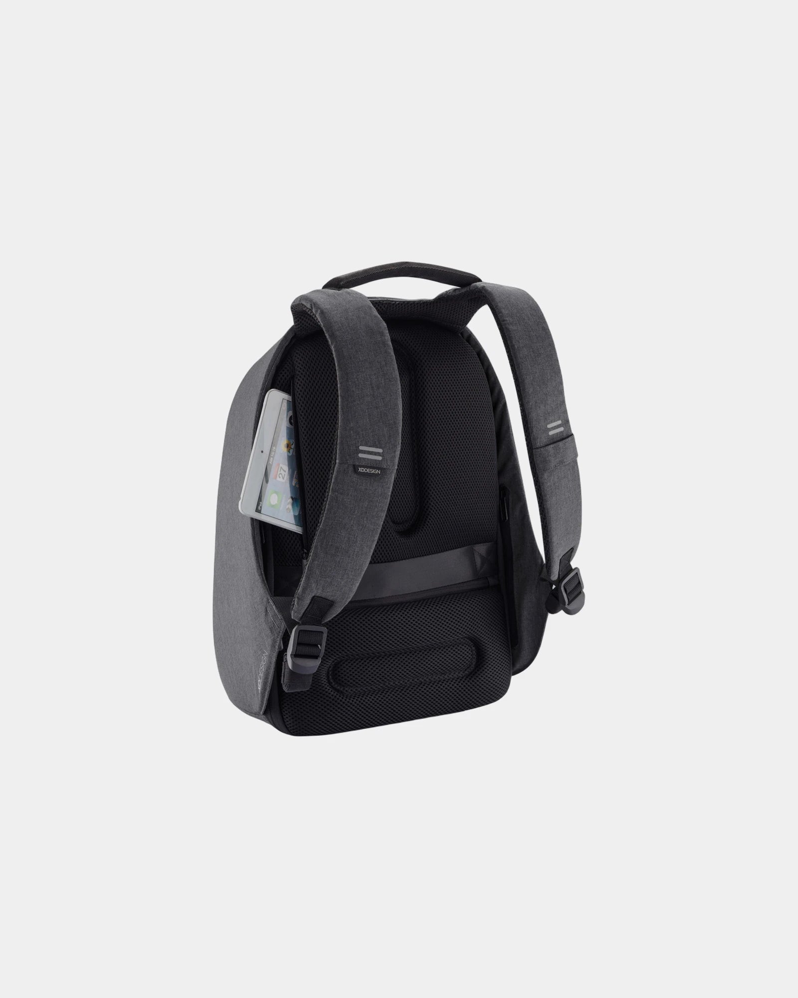 Custom anti-theft rPET backpack Bobby Hero - 5