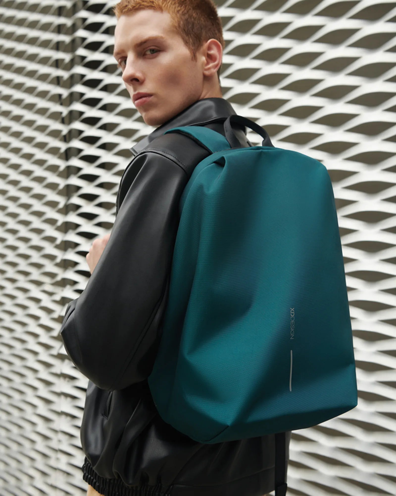 Promotional rPET anti-theft backpack Bobby Soft - 100