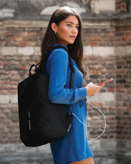 Promotional rPET anti-theft backpack Bobby Soft - 10