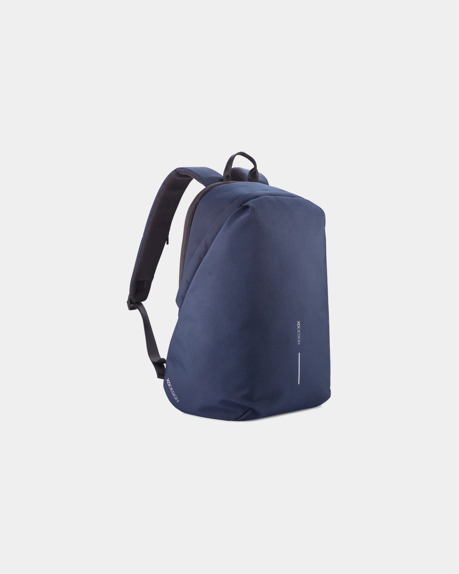 Promotional rPET anti-theft backpack Bobby Soft - Navy