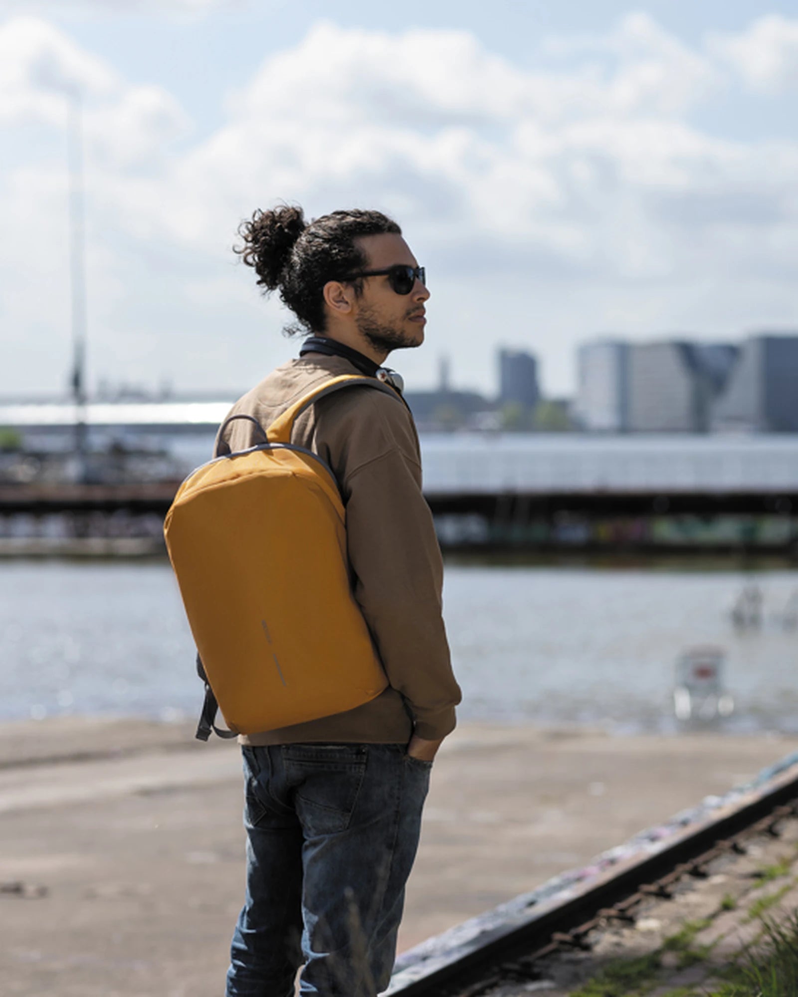 Promotional rPET anti-theft backpack Bobby Soft - 64