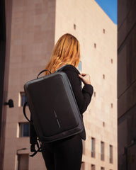 Custom rPET anti-theft backpack Bobby Bizz 2.0 - 8