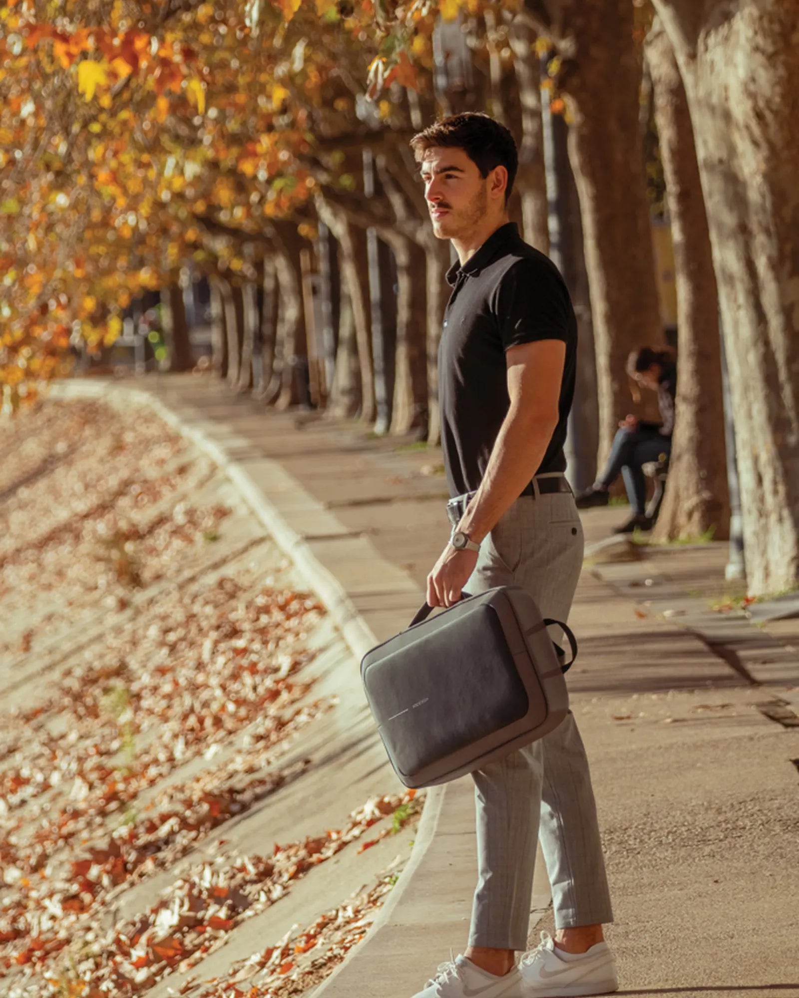 Custom rPET anti-theft backpack Bobby Bizz 2.0 - 20