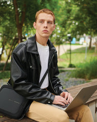 Custom rPET 16" laptop bag - 9
