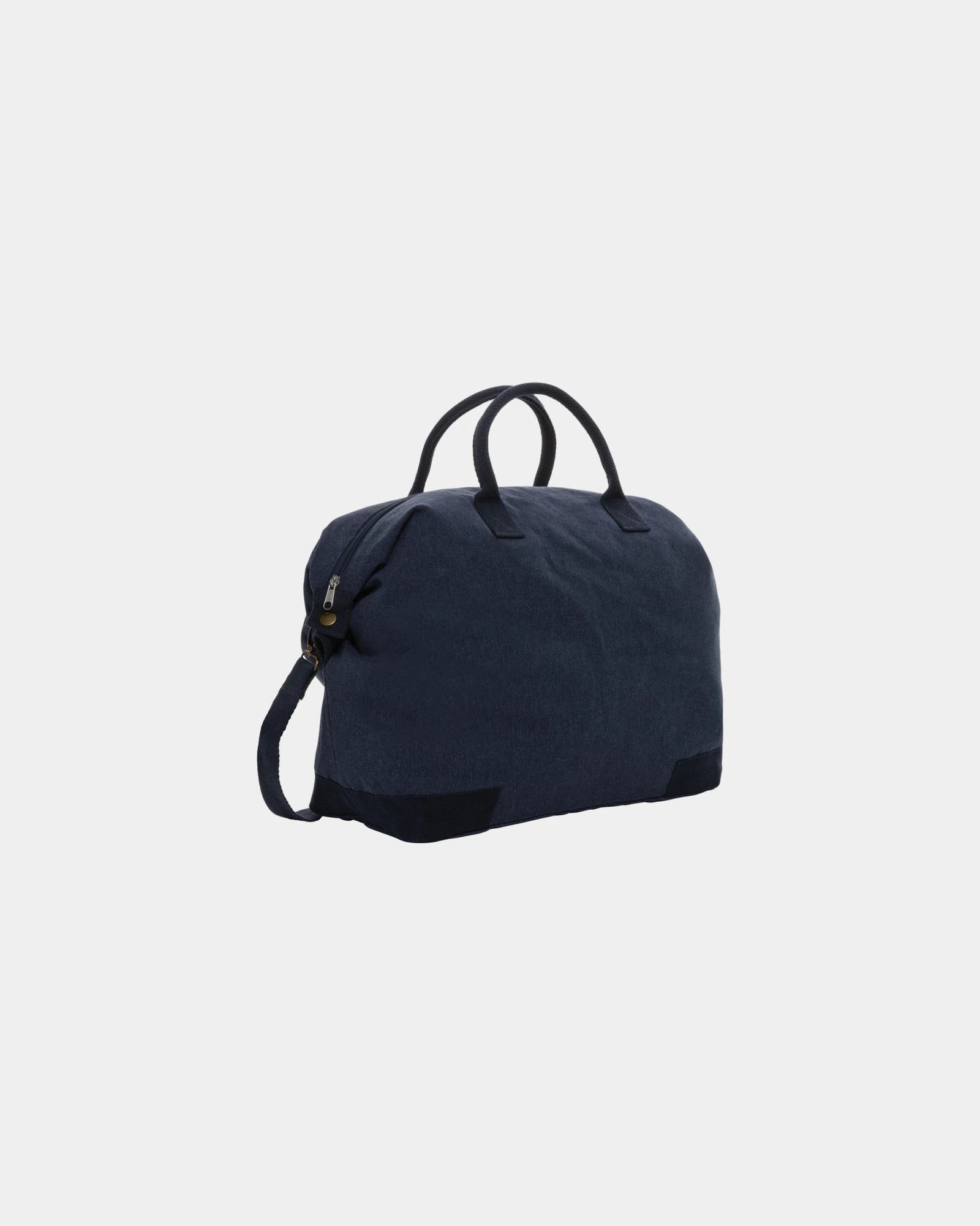 Custom recycled canvas weekend bag 40L - Navy