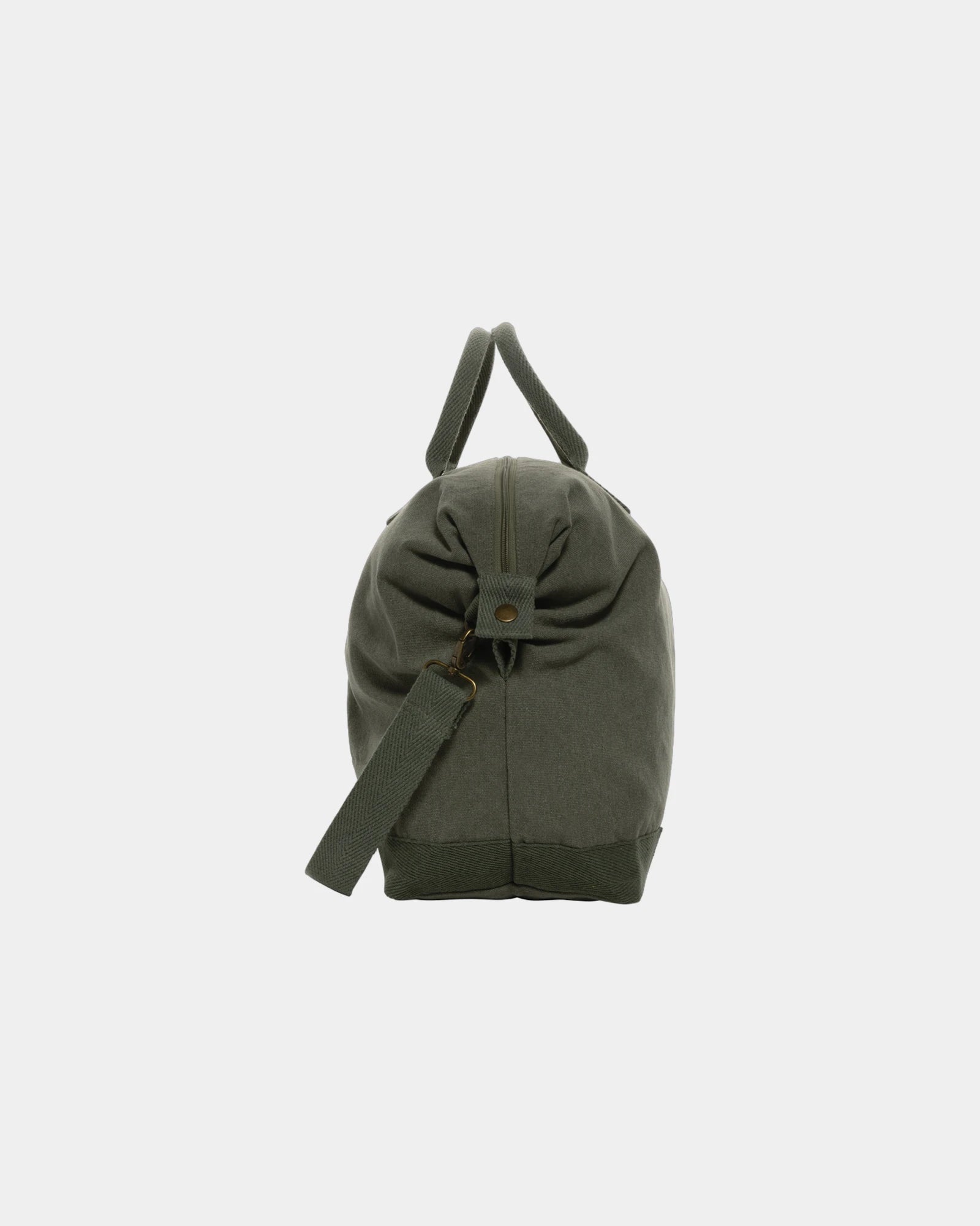 Custom recycled canvas weekend bag 40L - 17
