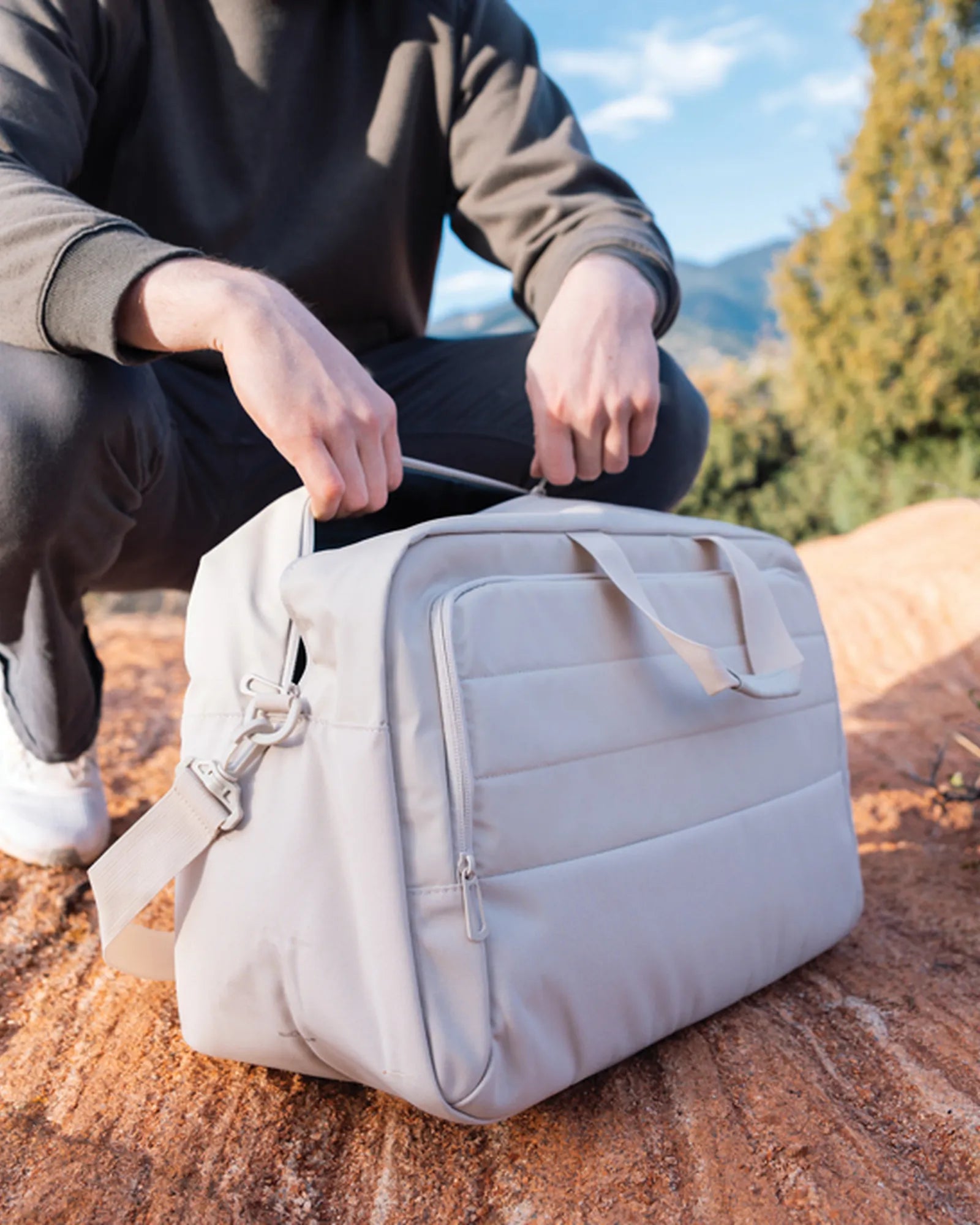 Promotional rPET weekend sport bag - 9