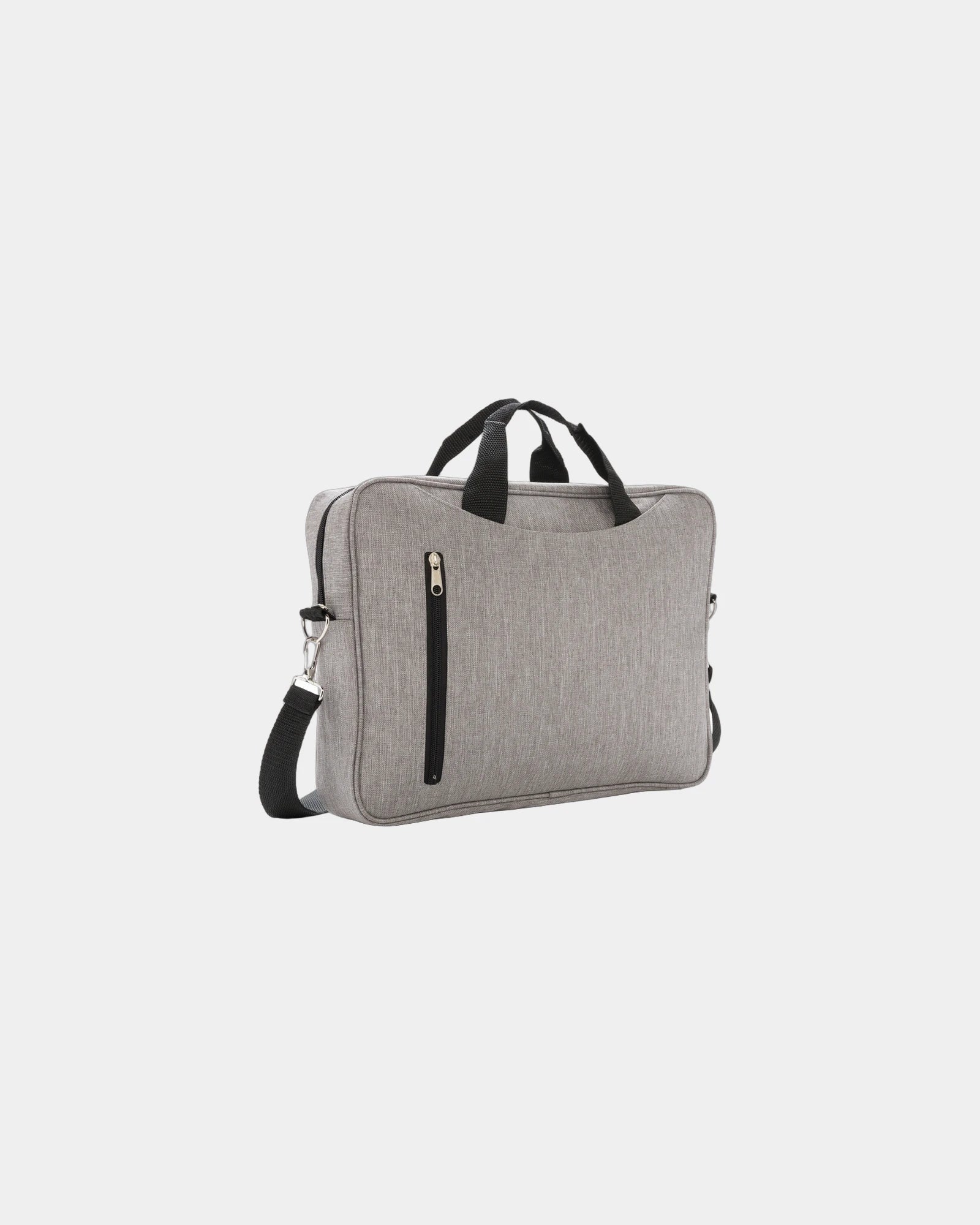 Promotional polyester laptop bag 15" - Grey