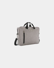 Promotional polyester laptop bag 15" - Grey