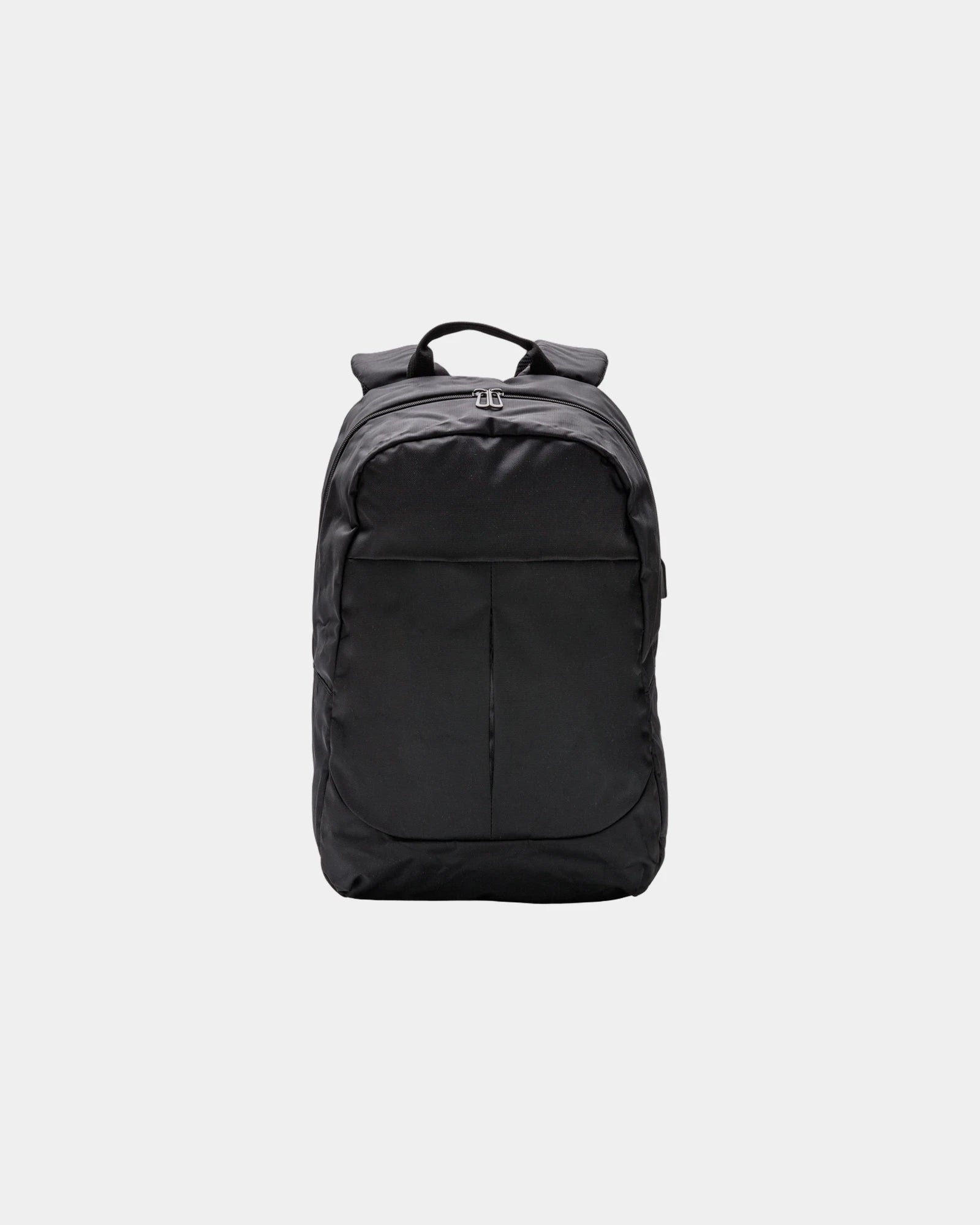 Promotional polyester laptop backpack with USB port - 1