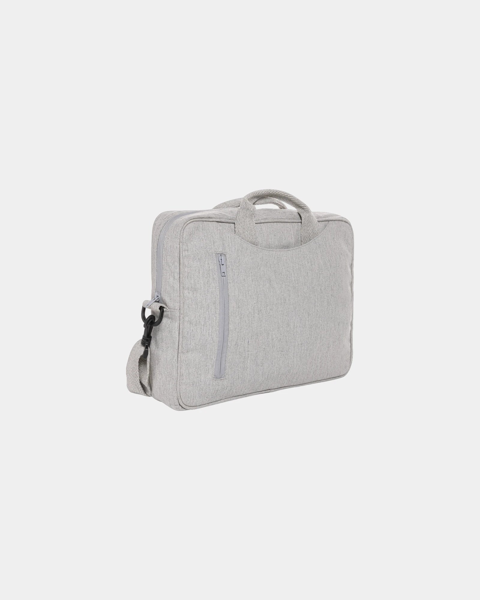 Promotional recycled cotton laptop bag 15.4" - Grey