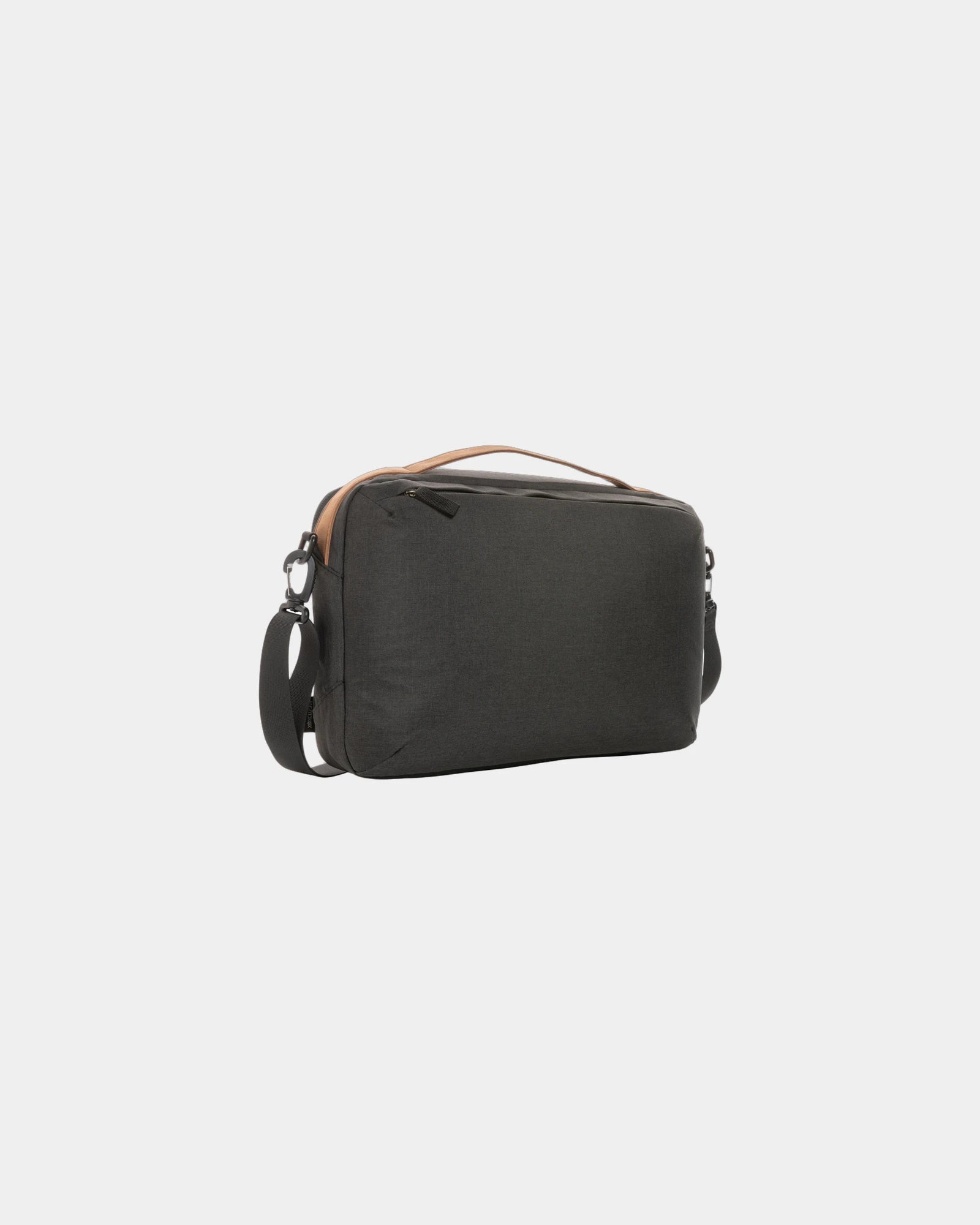 Custom recycled polyester laptop bag 15.6" - Black