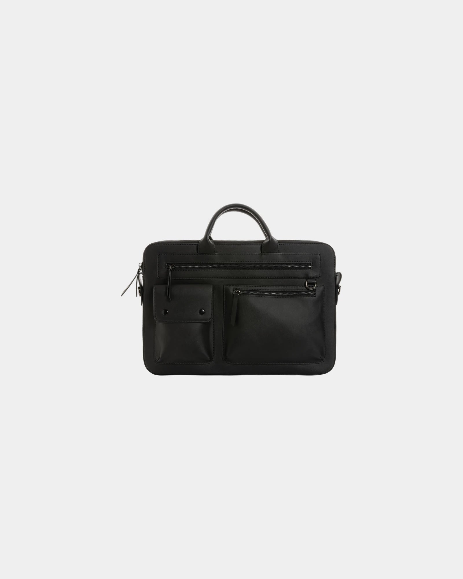 Custom recycled PU 14'' laptop bag - 1