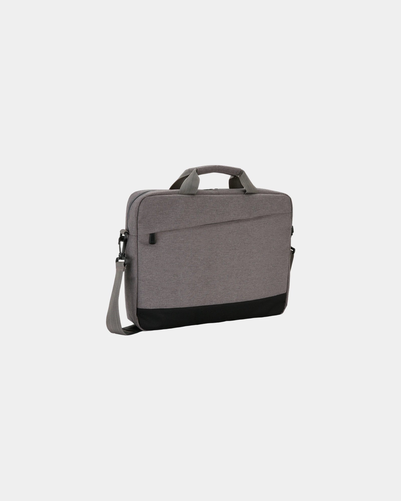 Promotional polyester laptop bag 15" Trend - Grey