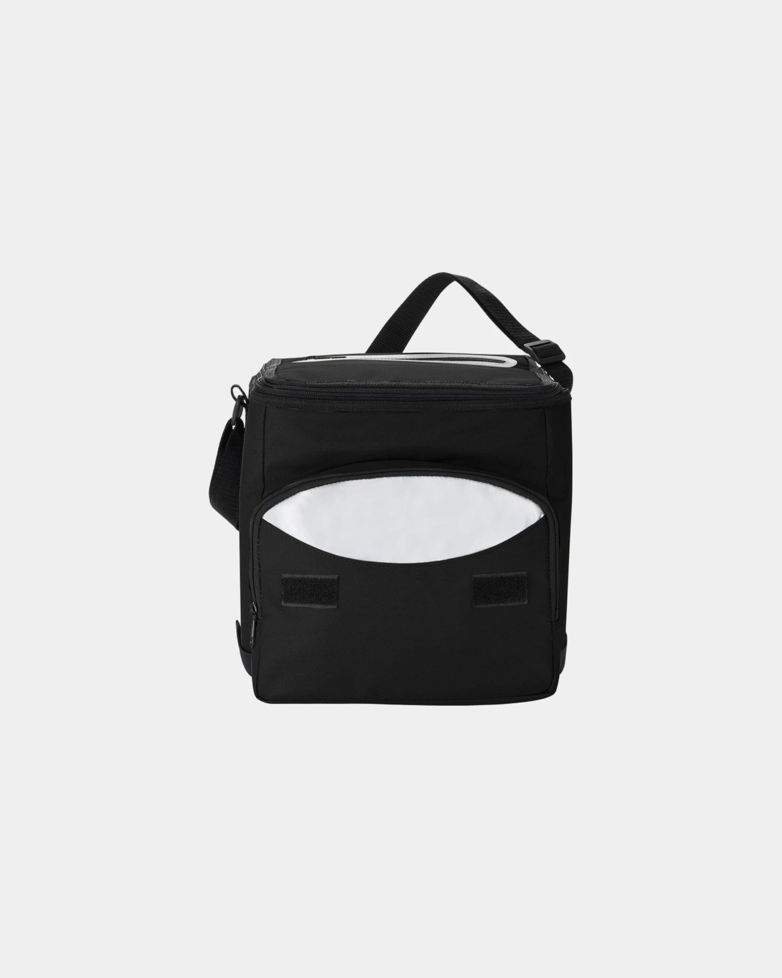 Promotional insulated polyester cooler bag - Black