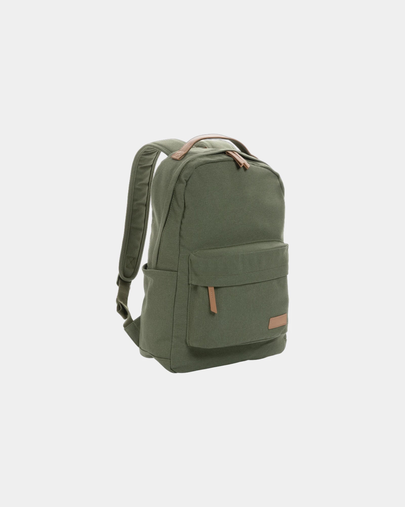 Custom recycled canvas backpack 16L - Green