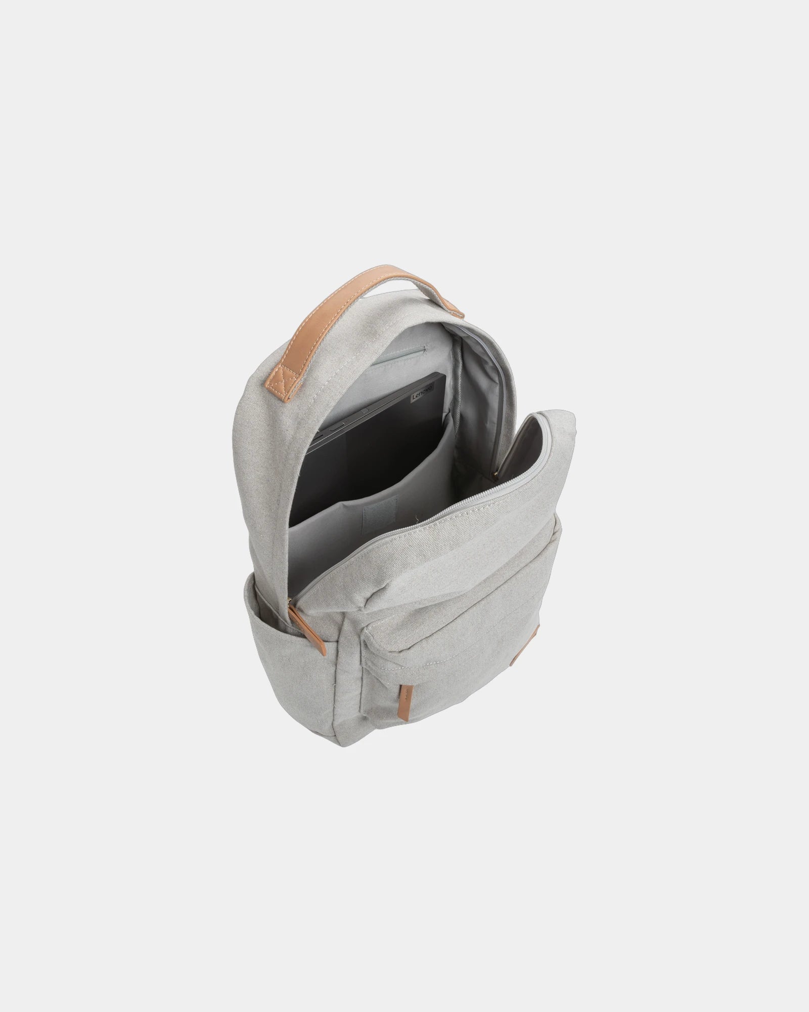 Custom recycled canvas backpack 16L - 14