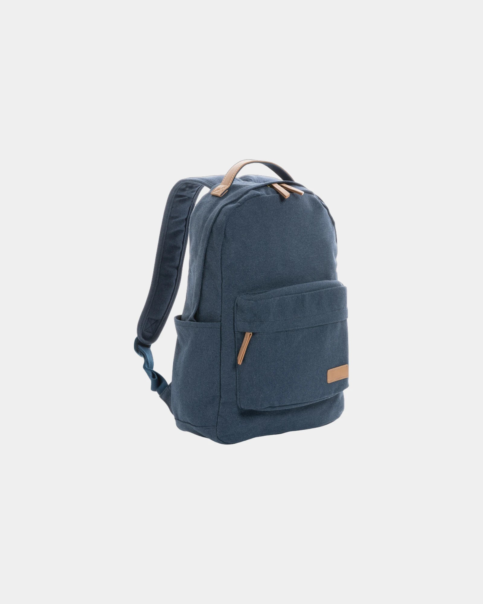 Custom recycled canvas backpack 16L - Blue