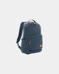 Custom recycled canvas backpack 16L - Blue