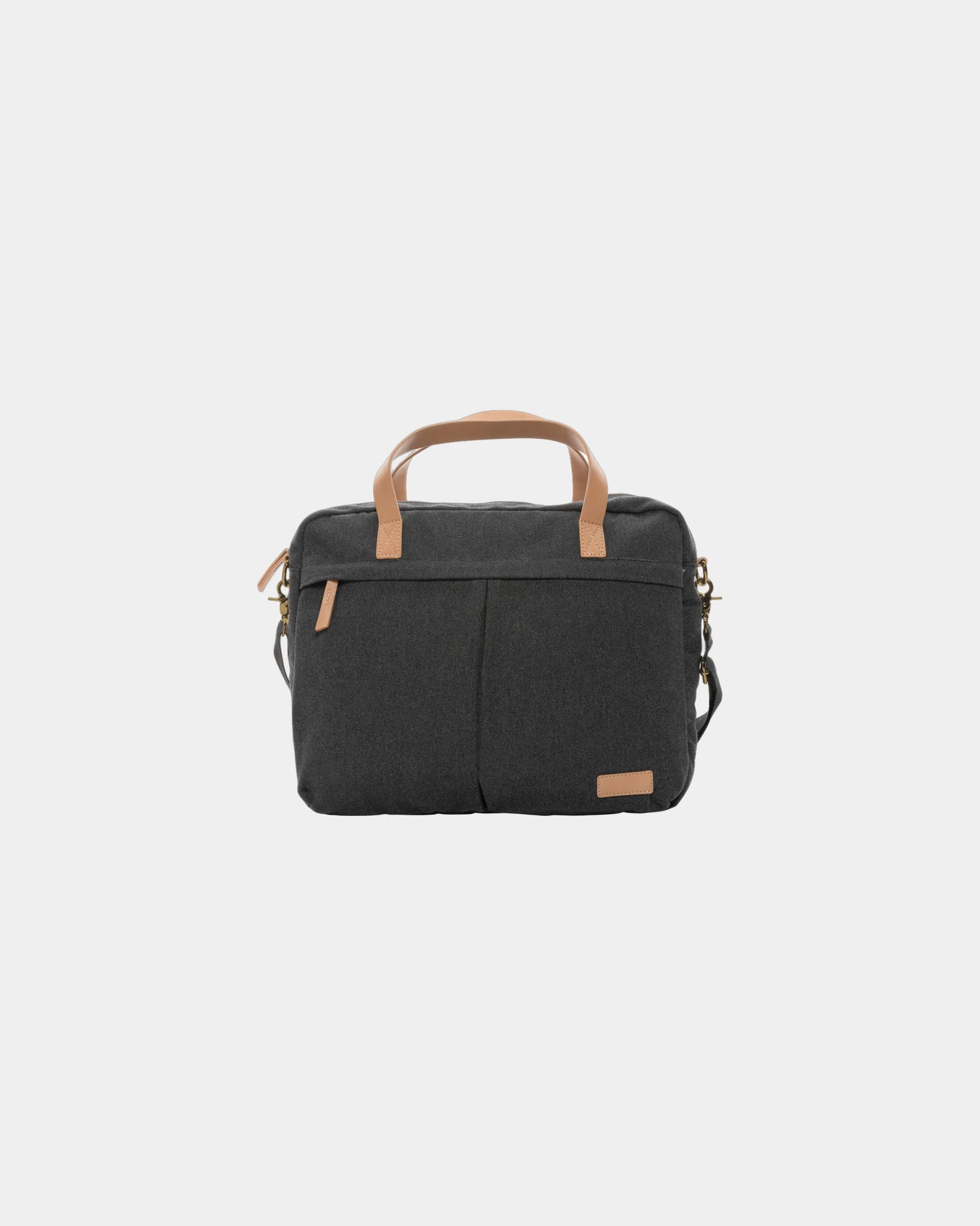 Custom recycled canvas laptop bag 15.6" - 6