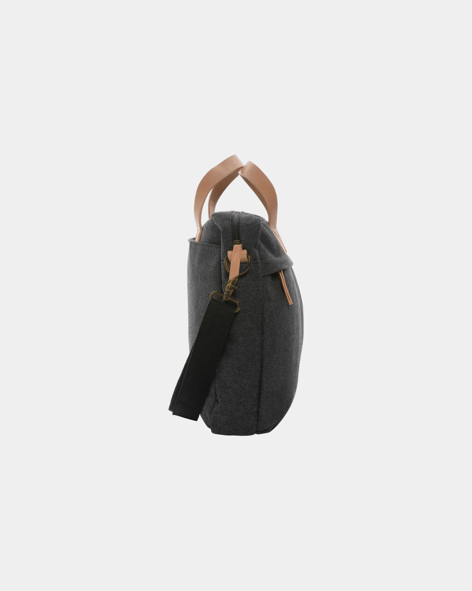 Custom recycled canvas laptop bag 15.6" - 7