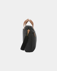 Custom recycled canvas laptop bag 15.6" - 7