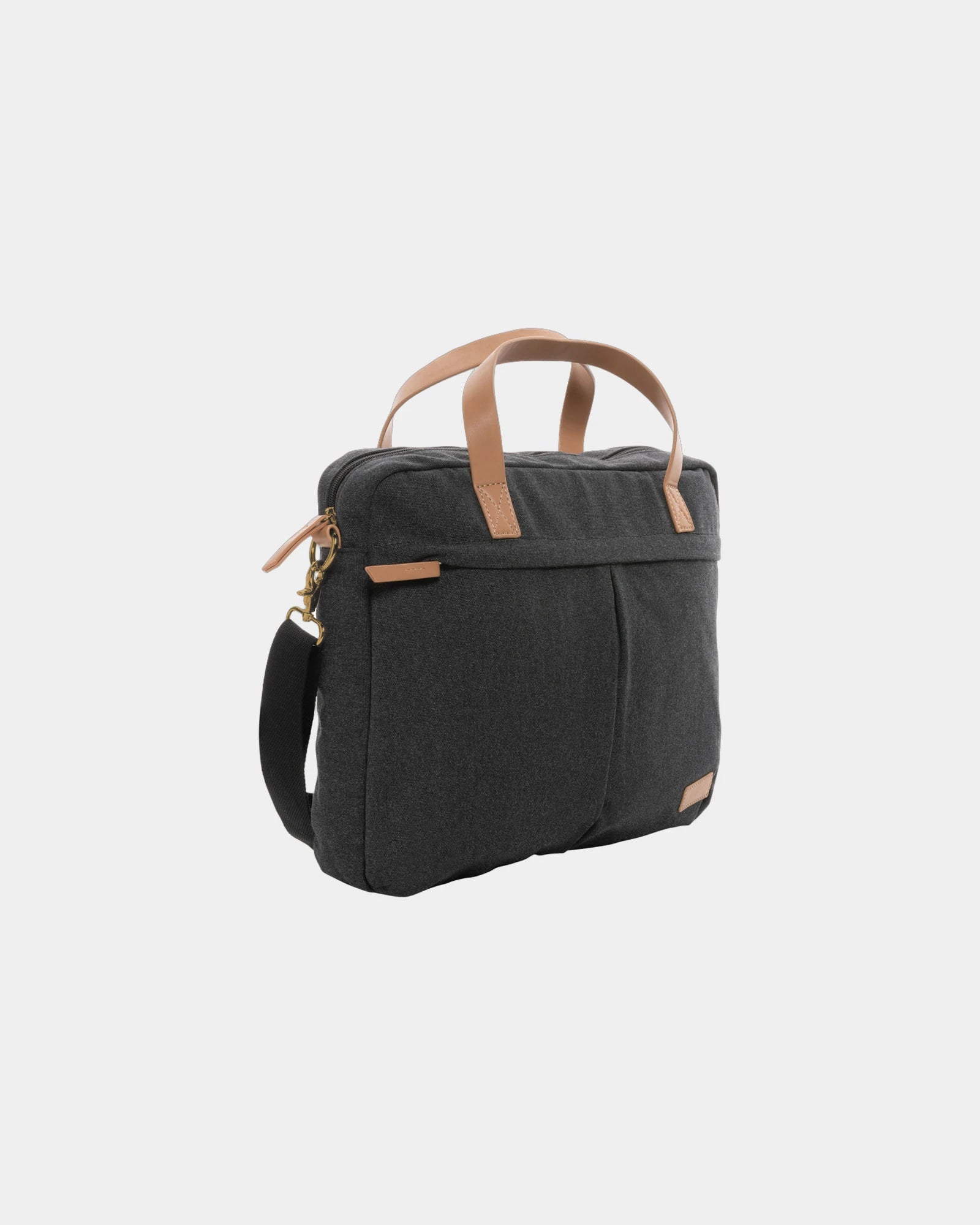 Custom recycled canvas laptop bag 15.6" - 10