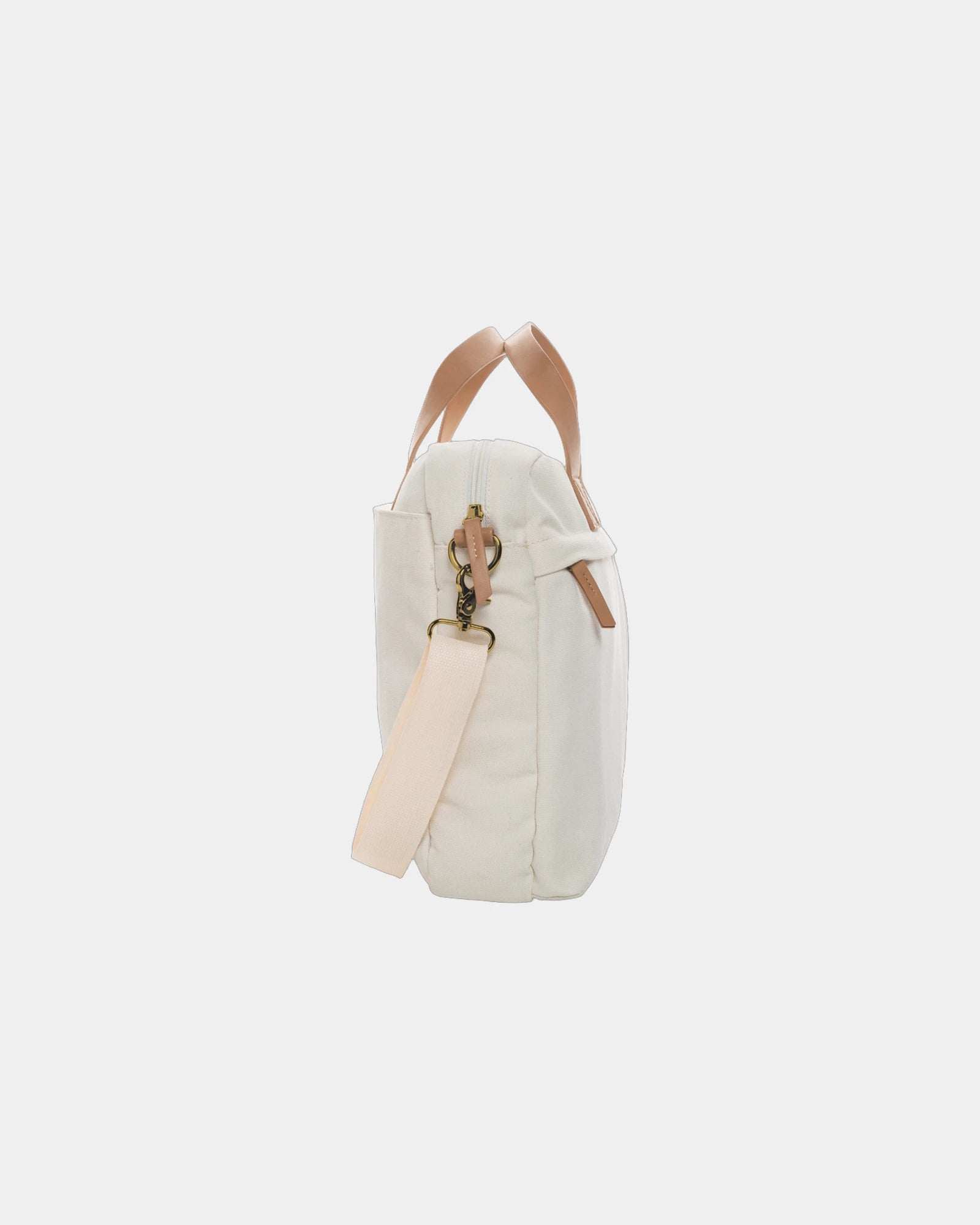 Custom recycled canvas laptop bag 15.6" - 2