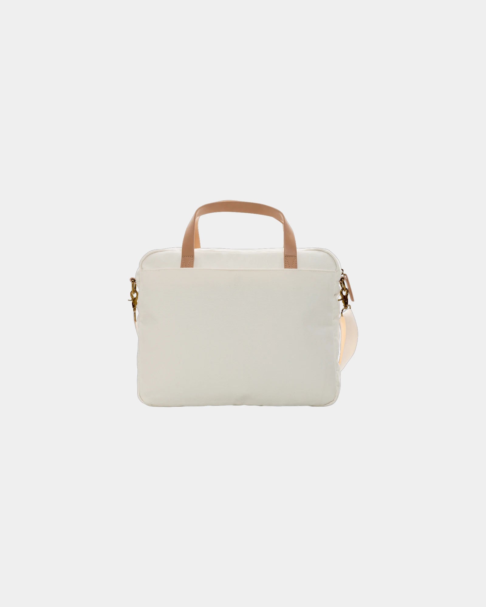 Custom recycled canvas laptop bag 15.6" - 3