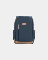 Custom recycled canvas laptop backpack - 14