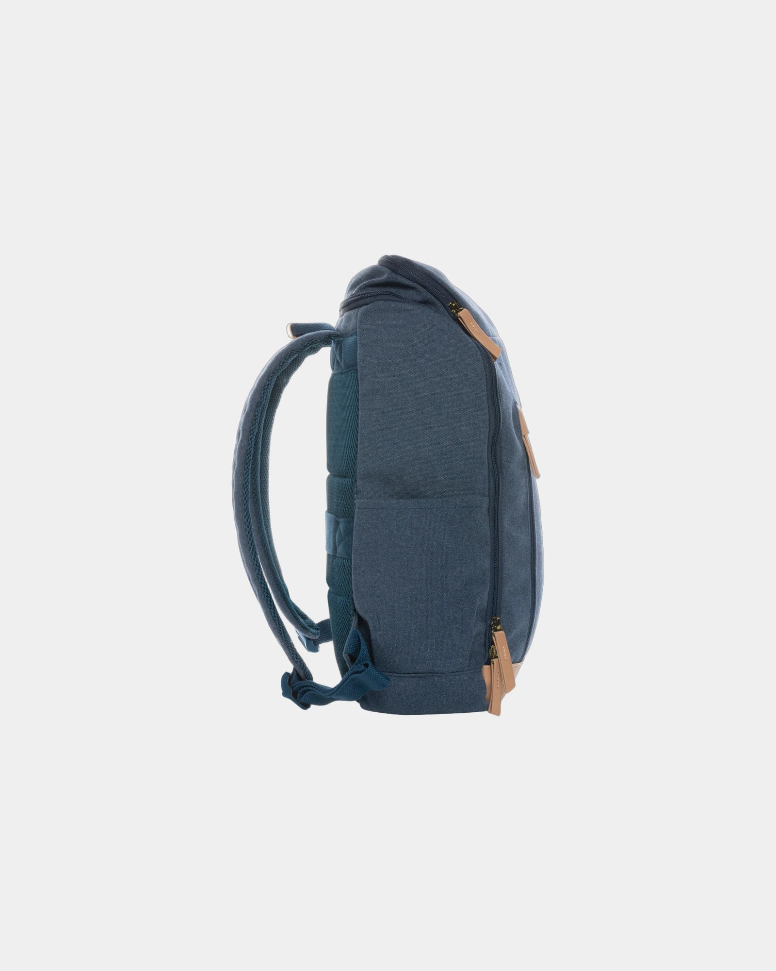 Custom recycled canvas laptop backpack - 15