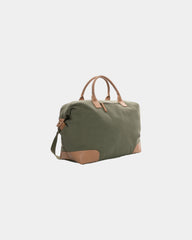 Custom recycled canvas weekend bag - Green
