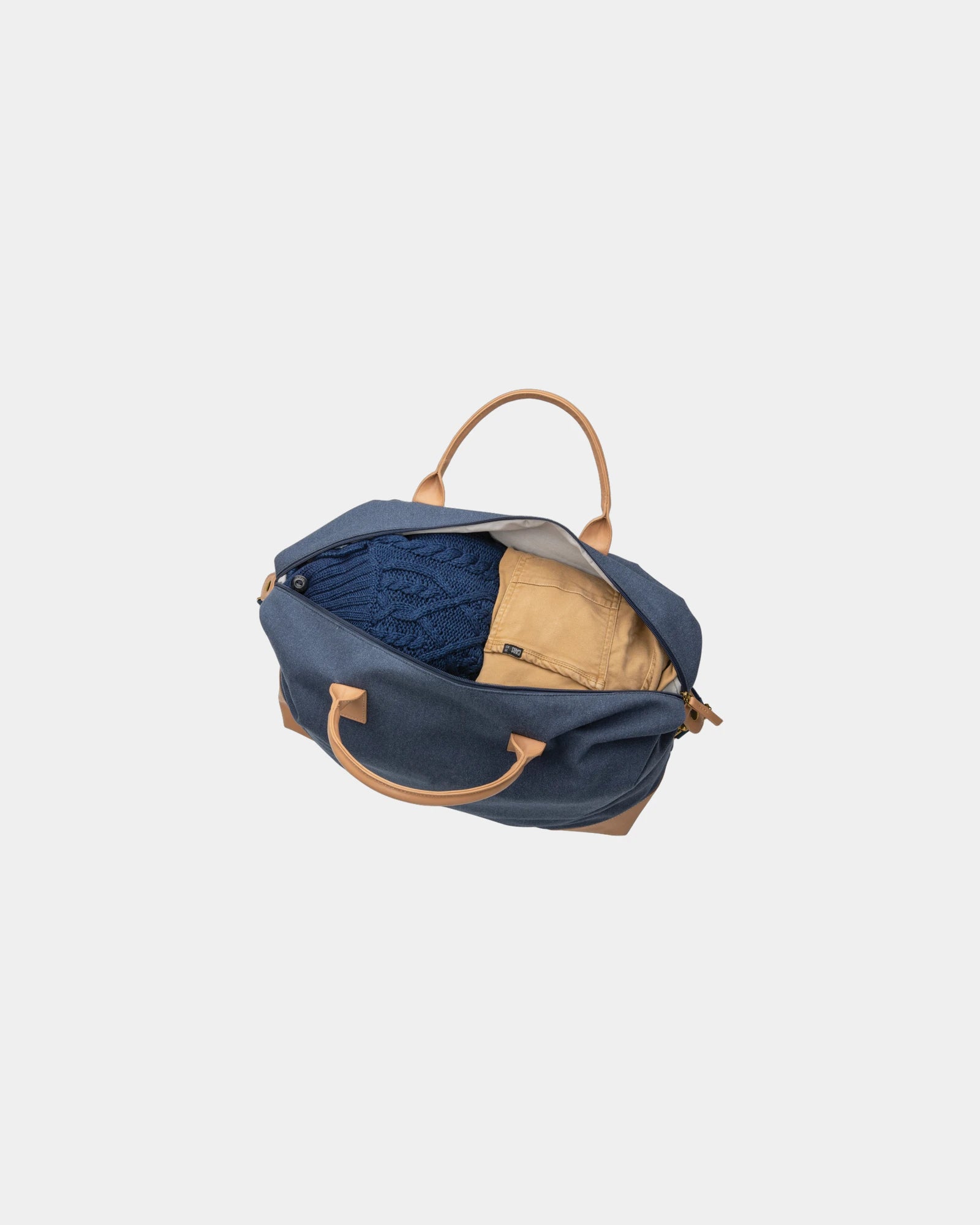 Custom recycled canvas weekend bag - 17