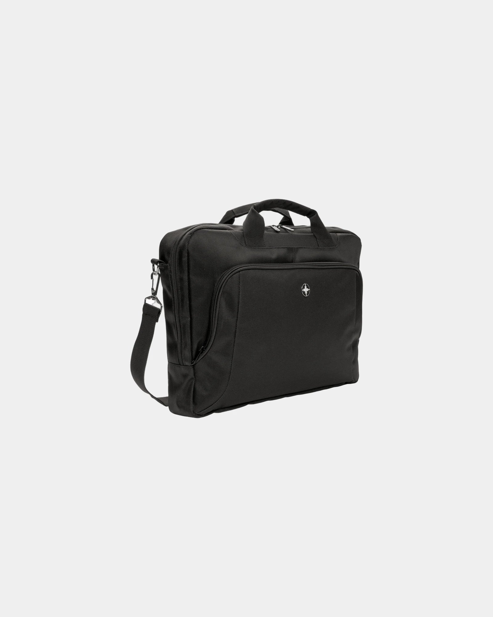 Promotional 15" laptop bag polyester - Black