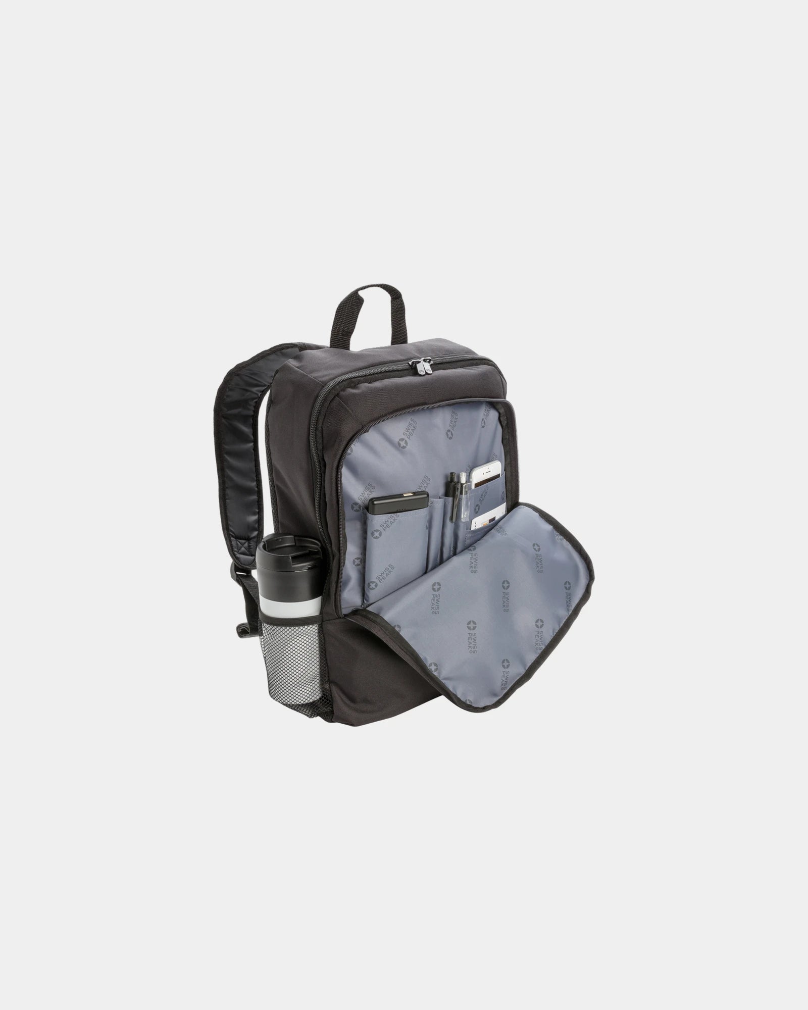 Promotional polyester laptop backpack 17" - 5