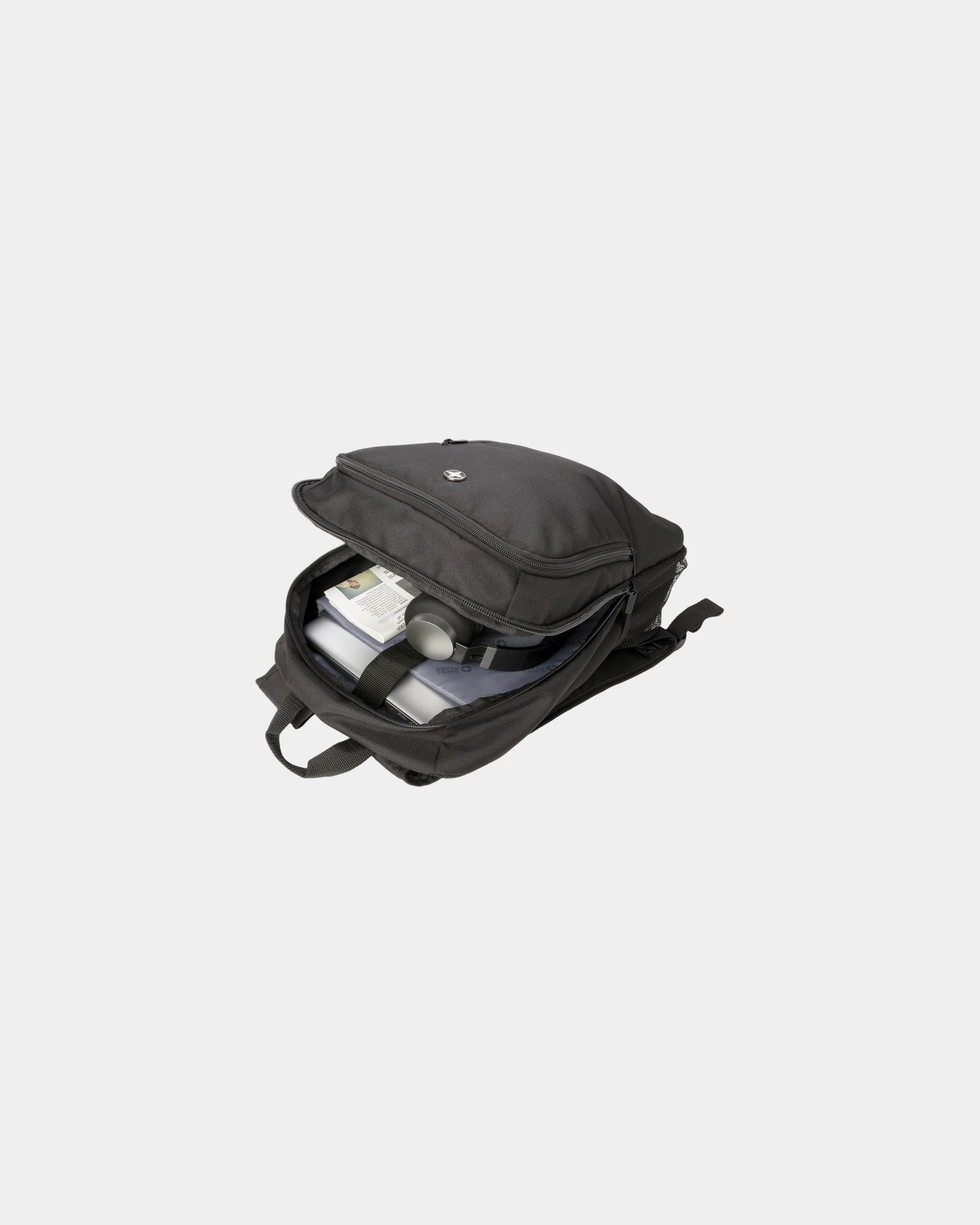 Promotional polyester laptop backpack 17" - 6