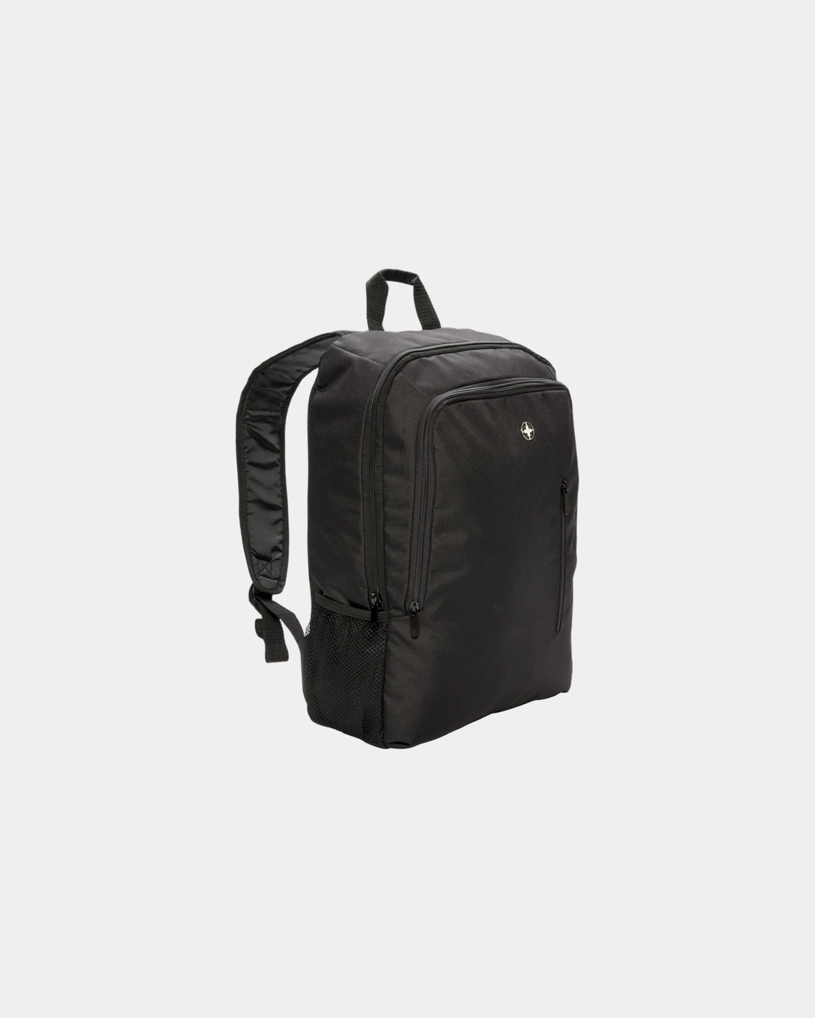 Promotional polyester laptop backpack 17" - Black