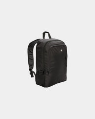 Promotional polyester laptop backpack 17" - Black