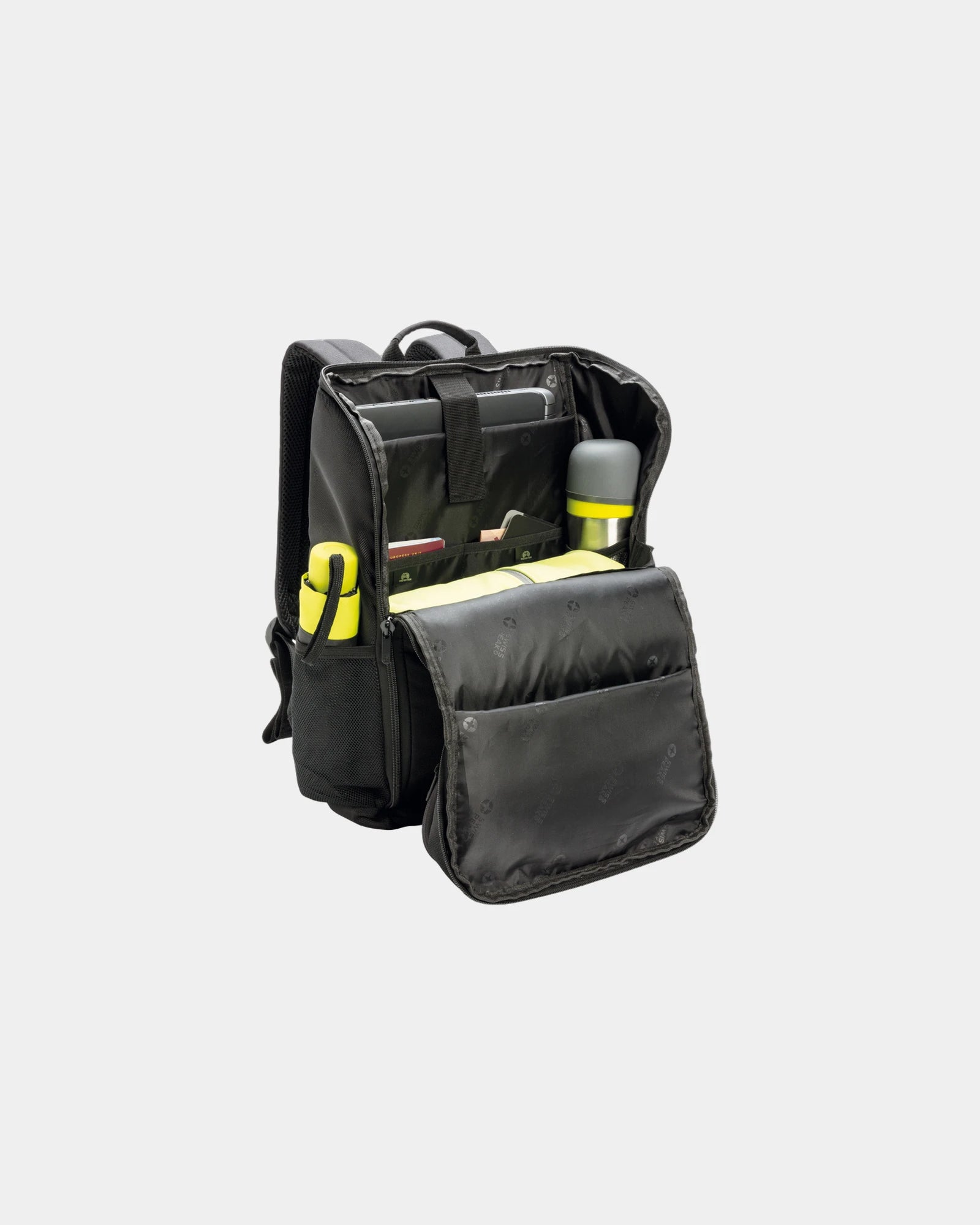 Custom rPET laptop backpack Swiss Peak AWARE™ - 4