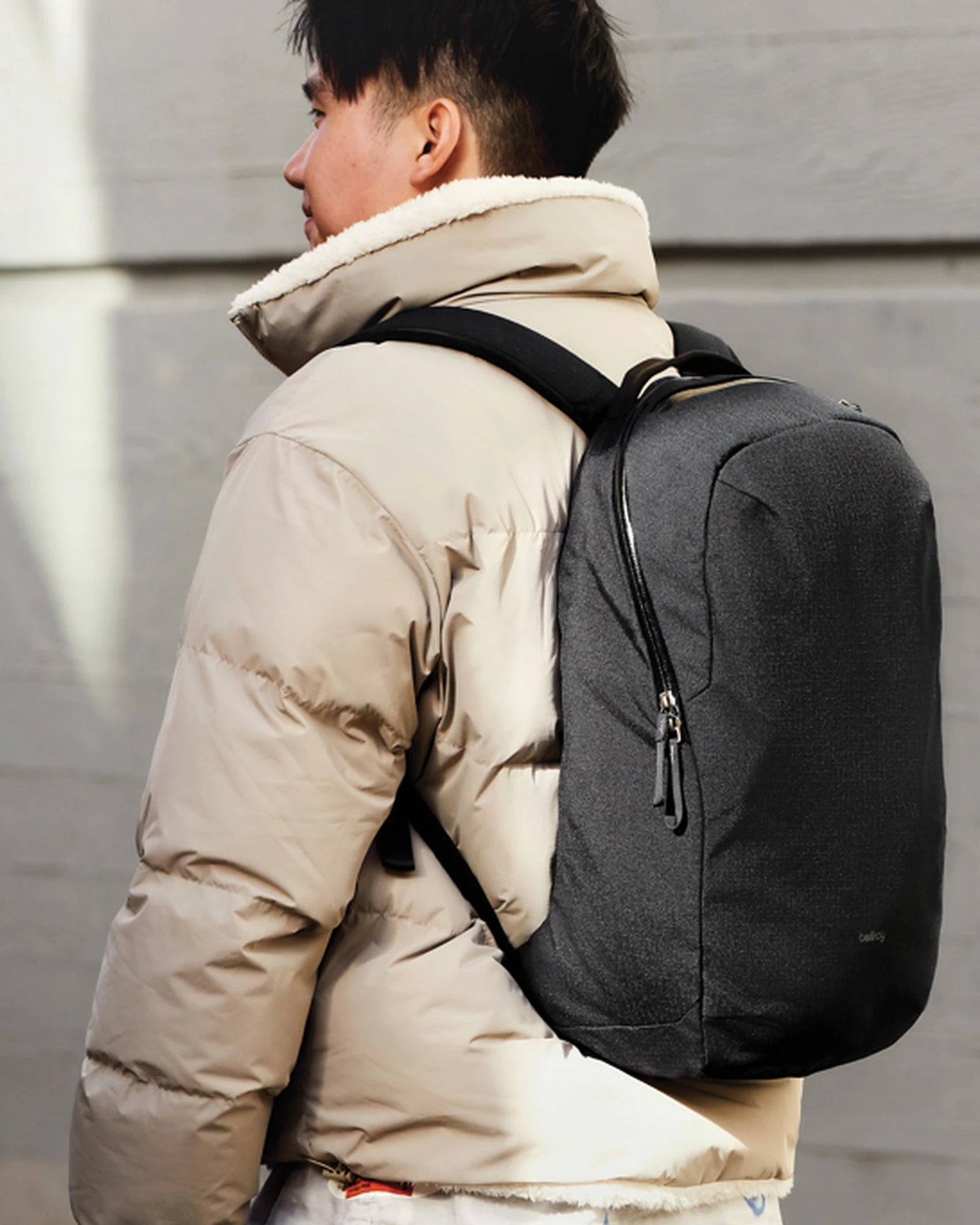 Custom rPET laptop backpack Bellroy Via - 9