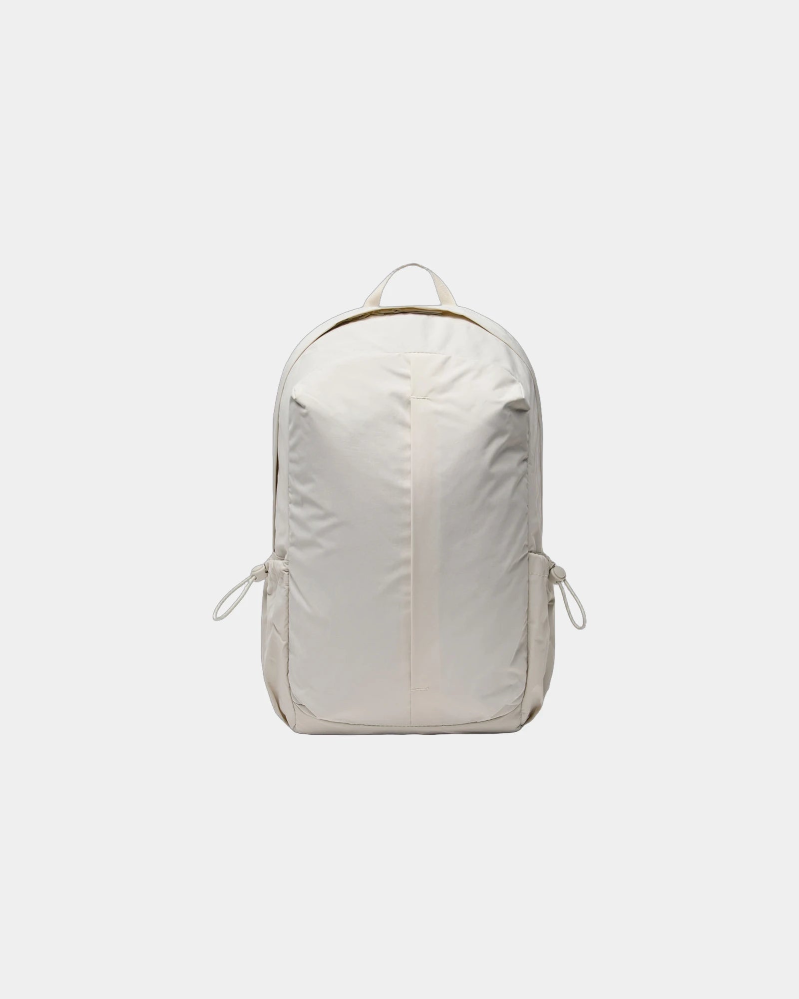 Custom recycled nylon laptop backpack 15.6" KENTO URBAN - Beige