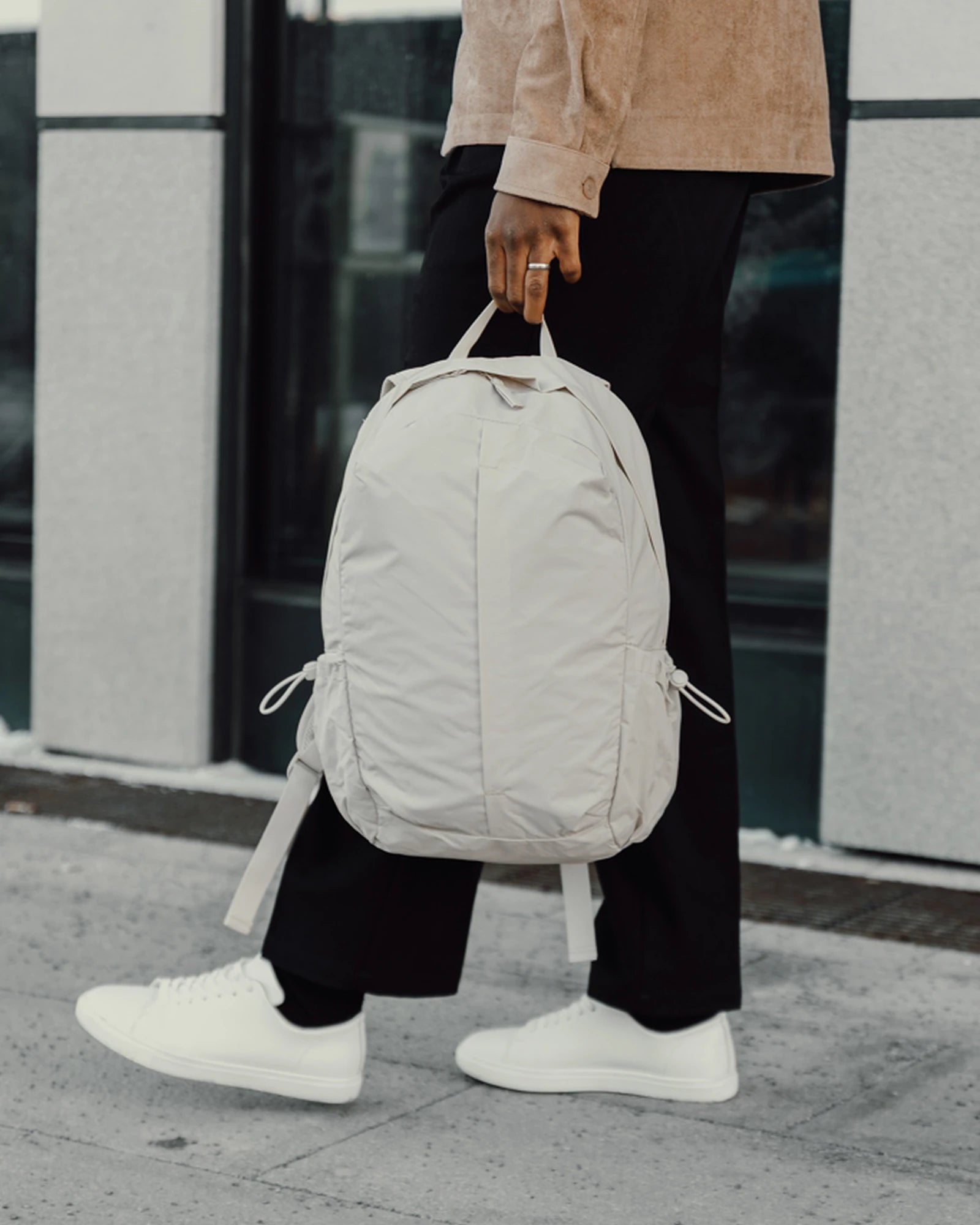 Custom recycled nylon laptop backpack 15.6" KENTO URBAN - 16
