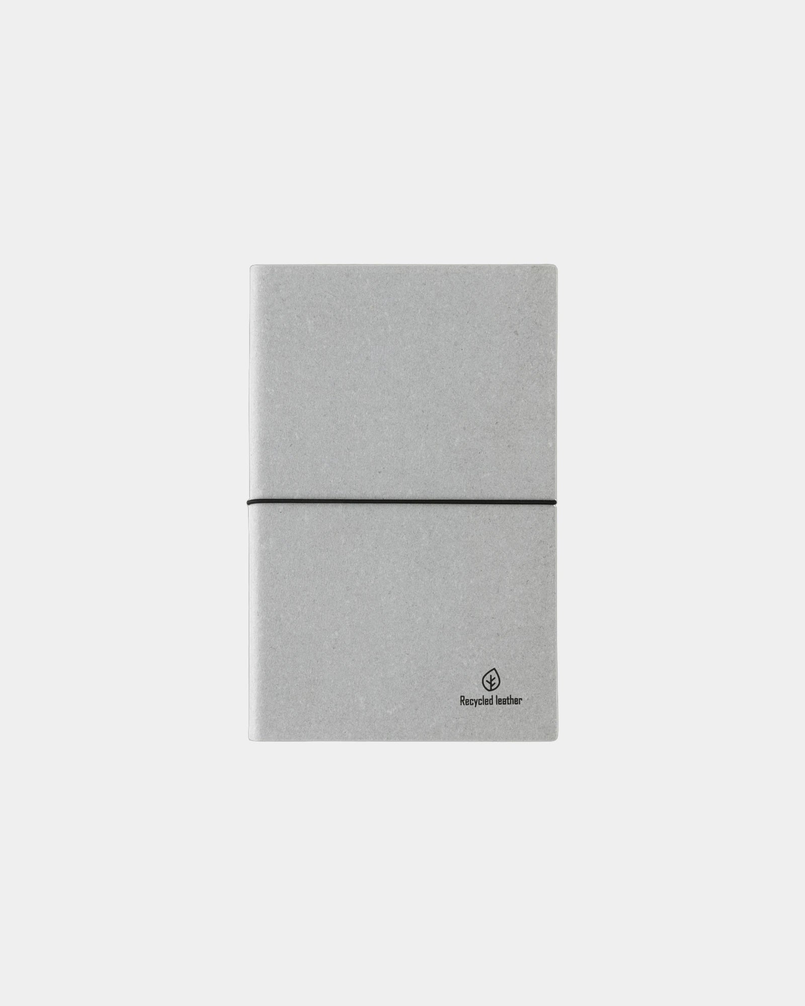 Promotional recycled leather A5 notebook - 3