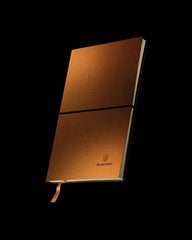 Promotional recycled leather A5 notebook - 23