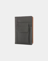 Custom PU notebook with phone pocket - 1