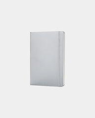 Custom A5 classic notebook with elastic band - Silver