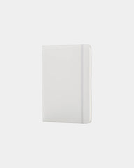 Custom A5 classic notebook with elastic band - White