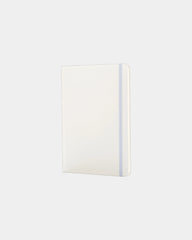 Promotional A5 sketchbook with elastic band - White